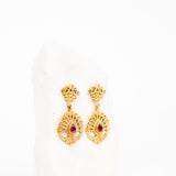 Modur earrings side product view